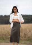 Lilly Pilly Riley Skirt in Khaki