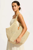 Seafolly Mirage Woven Tote in Natural