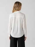Silk 95 Five Girafe Top in White