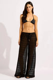 Seafolly Drawstring Pants in Black