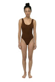 Sorbet Island Riva Swimsuit in Chocolate
