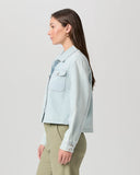 Paige Natalia Shacket in Windward Blue