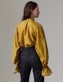 Day Birger Et Mikkelson Wayo Linen Top in Ecru