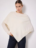 Not Shy Auguste Poncho in Ecru