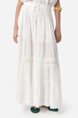 Vanessa Bruno Caravelle Skirt in White