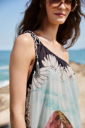 Farm Rio Copacabana Beach Maxi Dress in Multi