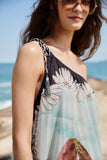 Farm Rio Copacabana Beach Maxi Dress in Multi