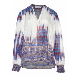 Devotion Boheme Blouse in Purple