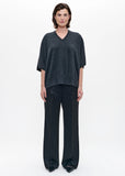 Zenggi Oversized Top in Charcoal