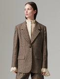 Day Birger Et Mikkelson Wales Tartan Jkt in Brown