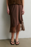 Second Female Wila Lace Skirt in Carafe