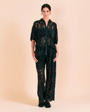 Valerie Khalfon Candie Shirt in Black