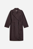 Vanessa Bruno Hippolyte Trench in Chocolate