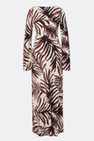Malina Jennelie Dress in Brown
