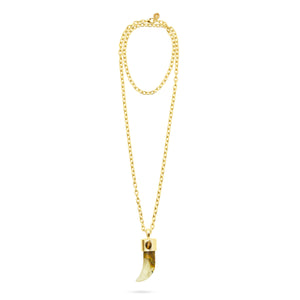 Talis Chains Shark Tooth Pendant in Gold