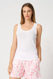120% Lino T-Shirt in White