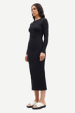 Samsøe Saalexa Midi Dress in Black