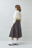 Suncoo Fleur Skirt in Prune