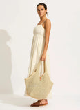 Seafolly Mirage Woven Tote in Natural