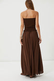 Charlie Joe Kurta Skirt in Chocolate