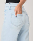 Paige Anessa Raw Hem in Motif Light Blue