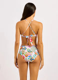 Seafolly Parfait Multi Fit Tri Bikini in Pink