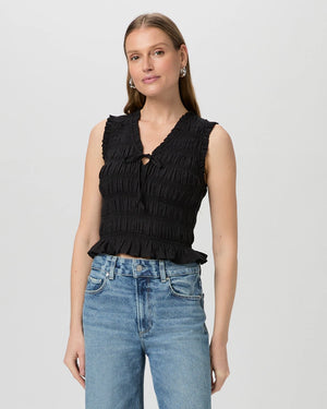 Paige Devi Top in Black