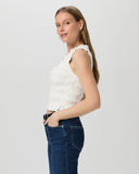 Paige Devi Top in White