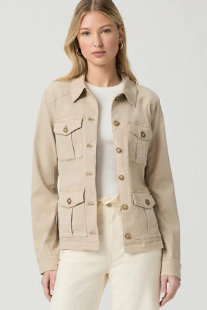 Paige Stacey Jacket in Sand