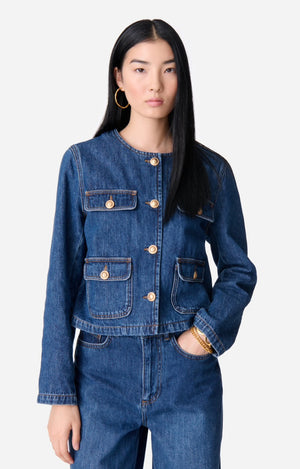Vanessa Bruno Deana Jacket in Blue