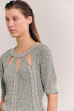 Sita Murt Knit Top in Grey Marl