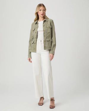 Paige Stacey Jacket in Moss