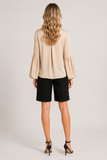 Silk 95 Five Como Shirt in Bone