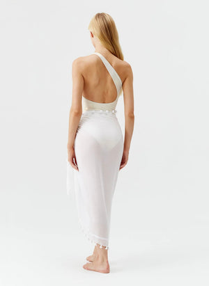 Melissa Odabash Pareo in White