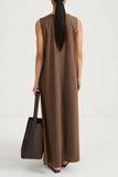 Style In Jaisie Dress in Brown
