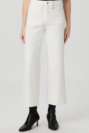 Paige Anessa Patch Pockets in Ecru