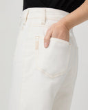 Paige Anessa Patch Pockets in Ecru