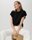 Paige Anessa Patch Pockets in Ecru