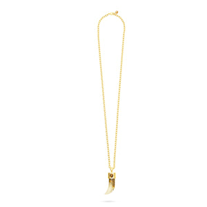 Talis Chains Shark Tooth Pendant in Gold