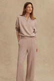 Varley The Wide Pant 30” in Taupe