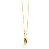 Talis Chains Shark Tooth Pendant in Gold