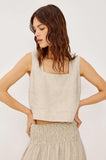 Rails Akira Top in Flax