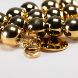 Vanessa Baroni Small Beads Necklace in Gold