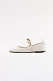 Souliers Martinez Flamenca in White