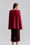 Malina Elsy Alpaca Sweater in Red