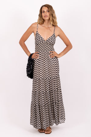 Sundress Ditta Dress in Mono