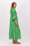 Sundress Leandre Long Dress in Green