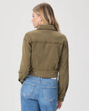 Paige Cerra Jkt in Military Green