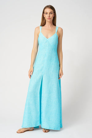 120% Lino Dress in Antigua