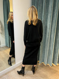 Maxmara Weekend Calotta Skirt in Black